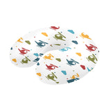 Colorful helicopter pattern U-Shaped Travel Neck Pillow