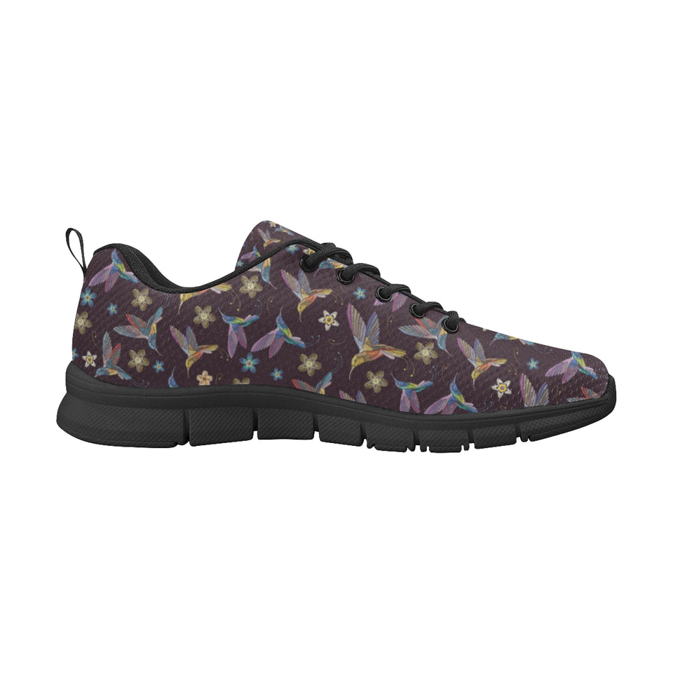 Hummingbird Pattern Print Design 04 Women's Sneaker Shoes
