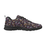 Hummingbird Pattern Print Design 04 Women's Sneaker Shoes