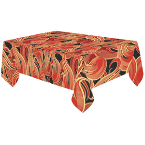 Fire flame pattern Tablecloth