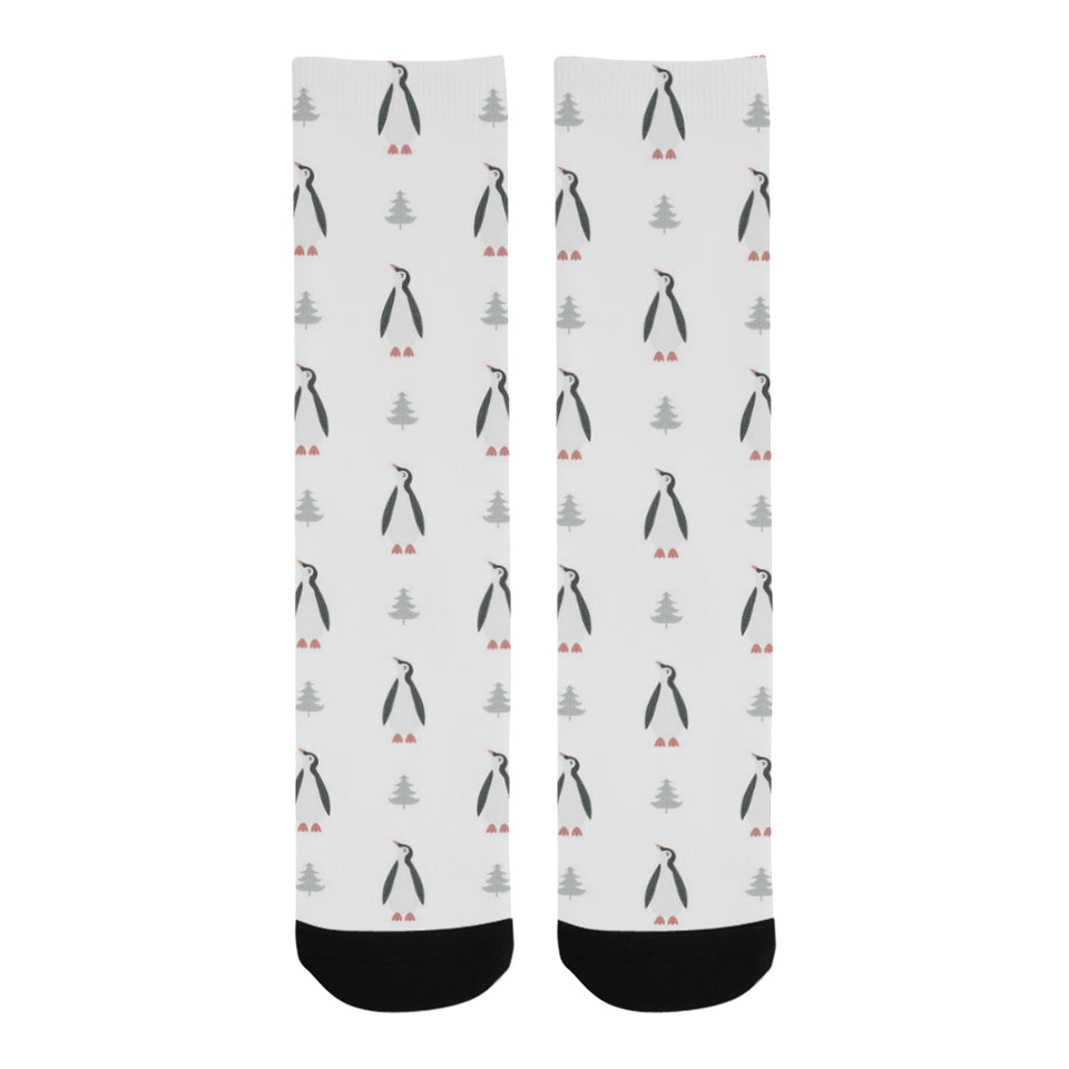 Penguin pattern Crew Socks