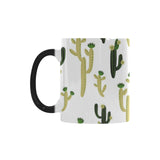 Cute cactus pattern Morphing Mug Heat Changing Mug
