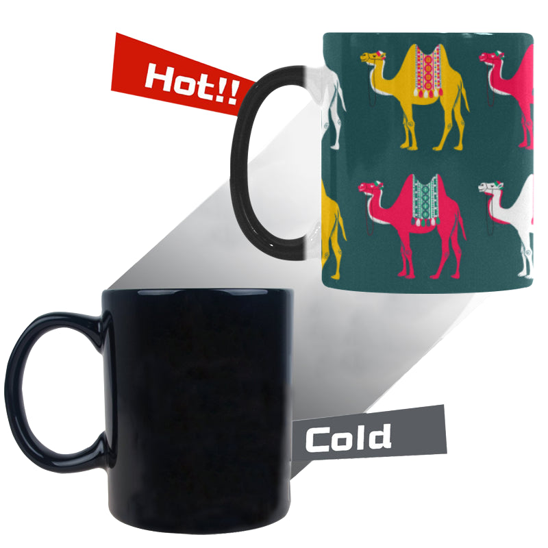 Camel pattern Morphing Mug Heat Changing Mug