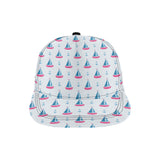 Sailboat anchor pattern All Over Print Snapback Cap