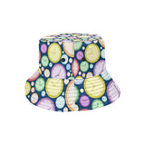 Colorful clock background Unisex Bucket Hat