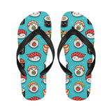 Cute sushi pattern Unisex Flip Flops