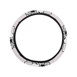 Cute french bulldog pattern Car Steering Wheel Cover