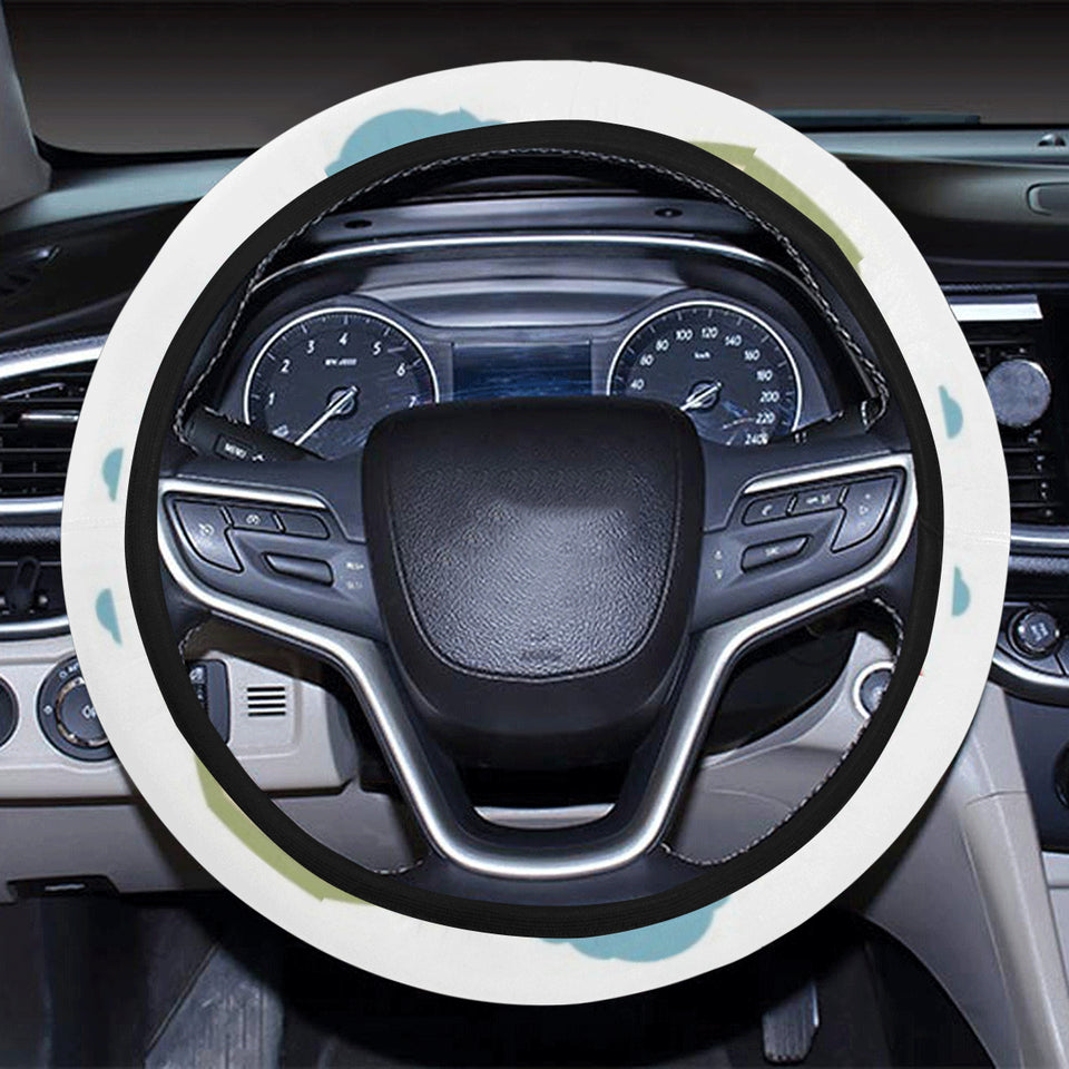 Hot air balloon pattern Car Steering Wheel Cover