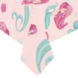 Cute little mermaid pattern Tablecloth