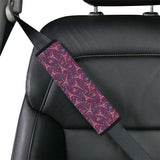 Eiffel Tower Heart Pattern Print Design 04 Car Seat Belt Cover