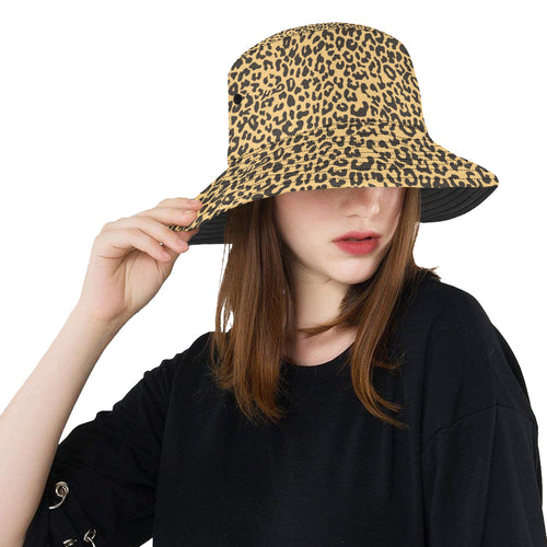 Leopard skin print Unisex Bucket Hat