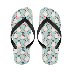 Cute Penguin pattern Unisex Flip Flops