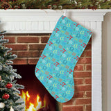 Math Pattern Print Design 02 Christmas Stocking