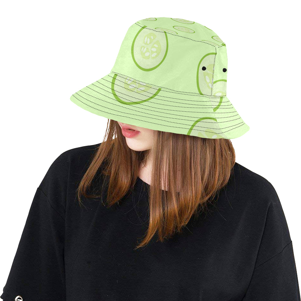 Cucumber pattern Unisex Bucket Hat