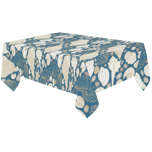 Sea turtle Polynesian Tribal design pattern Tablecloth