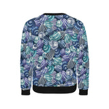 Shell design pattern Men's Crew Neck Sweatshirt