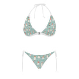 Cute snowman pattern Sexy Bikinis Two-Piece Swimsuits