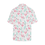 Cute flamingo pattern Men's All Over Print Hawaiian Shirt