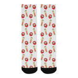 Daruma japanese wooden doll Crew Socks