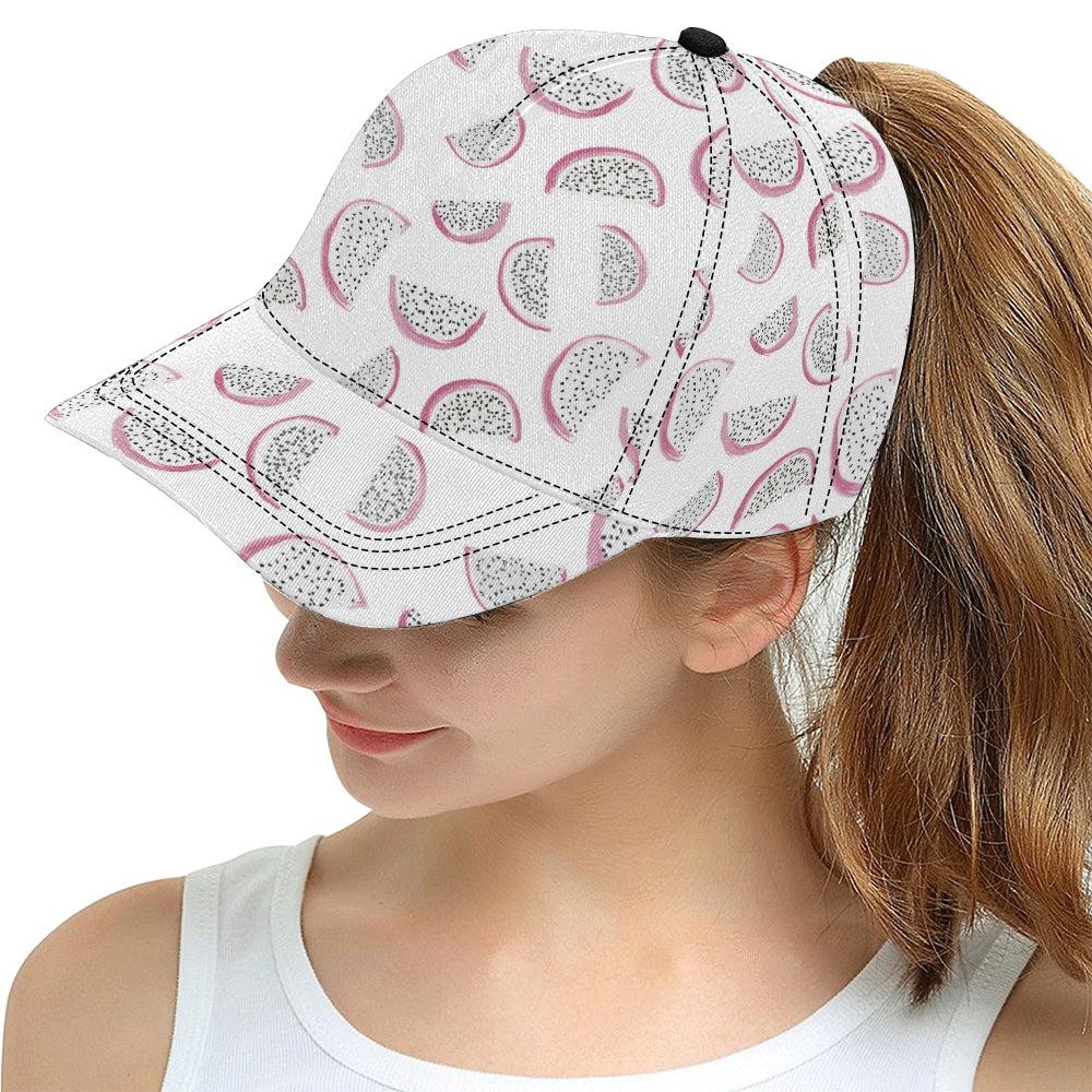 dragon fruit pattern All Over Print Snapback Cap