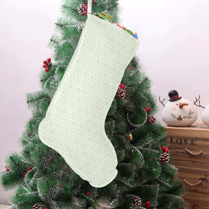 Cucumber pattern background Christmas Stocking