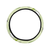 Cute frog dragonfly pattern Car Steering Wheel Cover