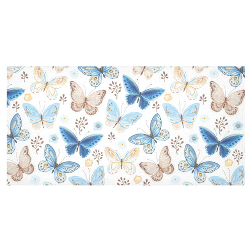 blue butterfly pattern Tablecloth