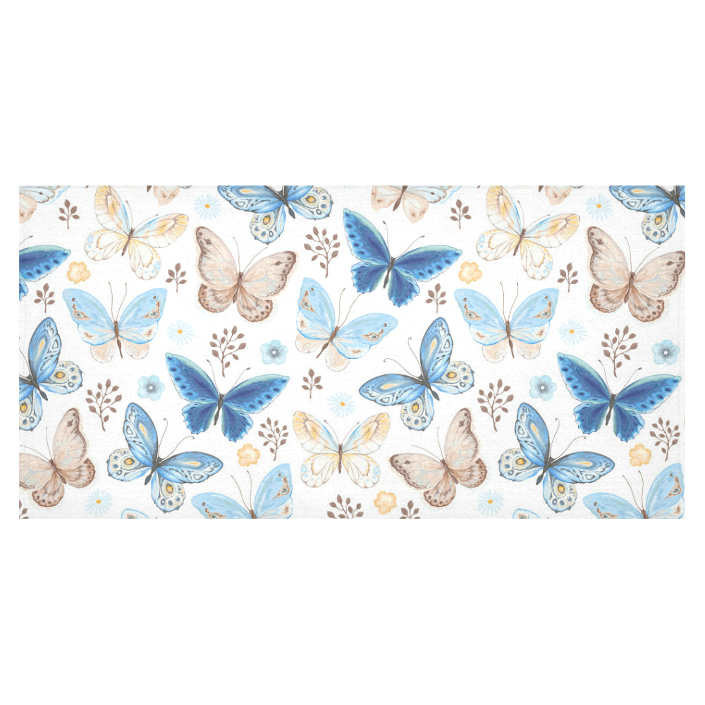 blue butterfly pattern Tablecloth