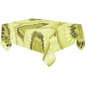Sliced kiwi pattern Tablecloth