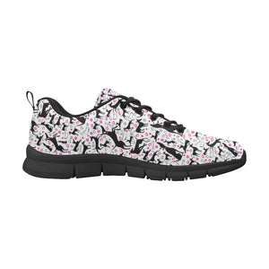 Greyhound Pattern Print Design 02 Women's Sneaker Shoes