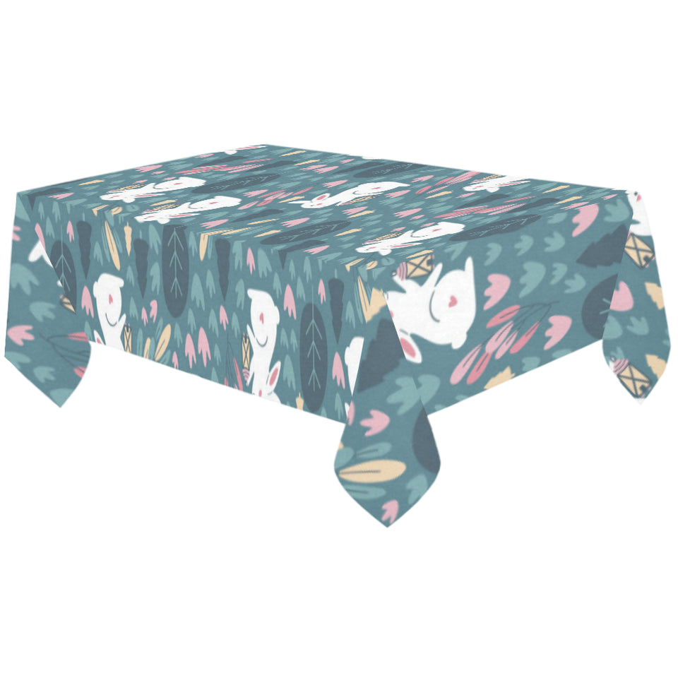 Cute rabbit pattern Tablecloth