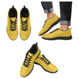 Corn Pattern Print Design 04 Men's Breathable Sneakers ( Model 055)