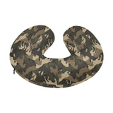 Horse Camouflage Pattern U-Shaped Travel Neck Pillow