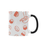 Sushi pattern Morphing Mug Heat Changing Mug