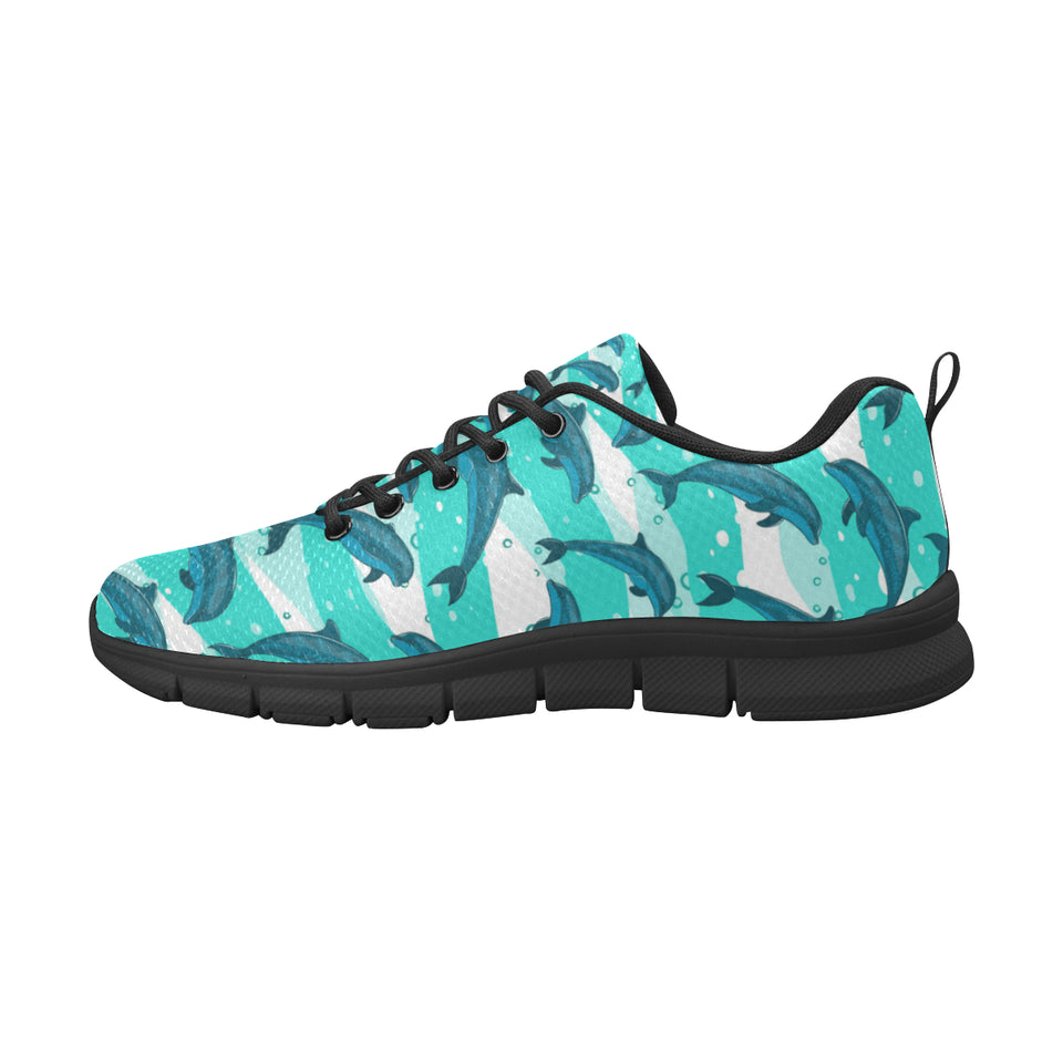 Dolphin sea pattern Women's Sneaker Shoes