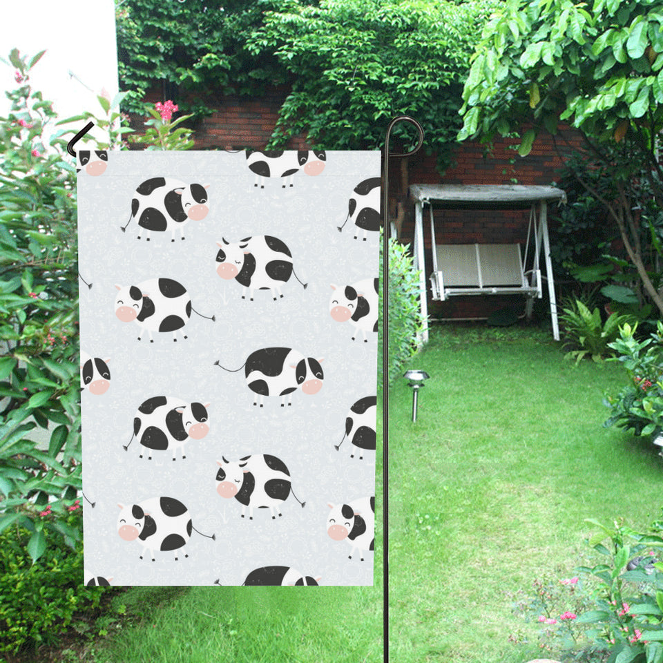 Cute cows pattern House Flag Garden Flag