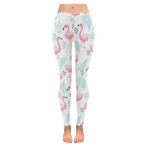Cute flamingo pattern Women's Legging Fulfilled In US