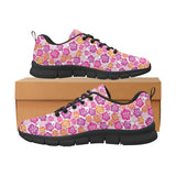Hibiscus Pattern Print Design 01 Women's Sneaker Shoes