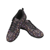 Hummingbird Pattern Print Design 04 Men's Breathable Sneakers ( Model 055)
