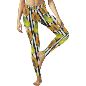 papaya design pattern Women's Legging Fulfilled In US