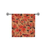 Fire flame pattern Bath Towel