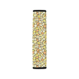 Popcorn Pattern Print Design 03 Car Seat Belt Cover