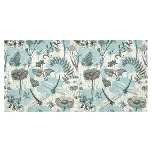 Dragonfly Butterfly Plants insect flower vintage s Tablecloth
