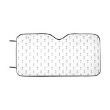Engine Piston Background Pattern Print Design 01 Car Sun Shade