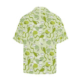 Cute frog dragonfly pattern Men's All Over Print Hawaiian Shirt