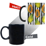 papaya design pattern Morphing Mug Heat Changing Mug
