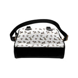 Chihuahua dog pattern Shoulder Handbag