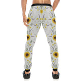 beautiful sunflowers pattern Unisex Casual Sweatpants