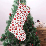 Ladybug Pattern Print Design 04 Christmas Stocking