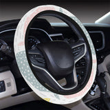 Whale dot pattern Car Steering Wheel Cover